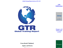 Tablet Screenshot of global-training-report.com